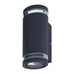 Ledvance Endura Classic Beam Gap Luce Da Parete Grigio Up & Down| Adatto per 2x GU10