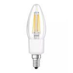 Ledvance Smart+ Wifi E14 Candela Classic Filamento 4W 470lm - 827 Bianco Molto Caldo | Dimmerabile - Sostitutiva 40W