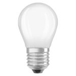 Ledvance Classic LED E27 Pera Filamento Ghiaccio 4.8W 470lm - 827 Bianco Molto Caldo | Dimmerabile - Sostitua 40W