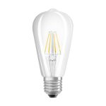 Ledvance Classic LED E27 Pera Filamento Chiara 4W 470lm - 827 Bianco Molto Caldo | Sostitua 40W