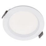Ledvance Downlight LED Comfort Opale Aluminium Bianca 13W 1430lm 95D - 930 Luce Calda -  | Ritaglio 100mm - IP44 - Miglior Resa Cromatica - Dali Dimmerabile