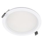 Ledvance Downlight LED Comfort Opale Aluminium Bianca 30W 3600lm 100D - 930 Luce Calda -  | Ritaglio 200mm - IP44 - Miglior Resa Cromatica - Dali Dimmerabile