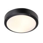 Nordlux Desi 28 Luce da soffitto Aluminium Nero | 275mm - IP44 - Adatto per 2x E27