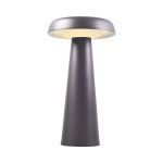 DFTP by Nordlux Arcello Lampada Da Tavolo Metallo Grigio - 2.8W 300lm - 827 Bianco Molto Caldo | IP54