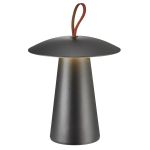 Nordlux Ara Luce a batteria Aluminium Nero 2W 240lm - 830 Luce Calda -  | Dimmerabile Touch