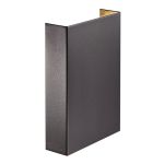 Nordlux Fold Luce Da Parete Aluminium Nero 10W 400lm - 830 Luce Calda - 