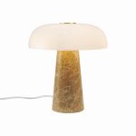 DFTP by Nordlux Glossy Lampada Da Tavolo Marmo e Vetro Beige | 220mm - Adatto per E14