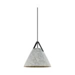 DFTP by Nordlux Strap 36 Luce Pendente Metallo Grigio | Adatto per E27