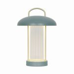 Nordlux Mirano Lampada Da Tavolo Metallo e Vetro Verde 3W 150lm - 830 Luce Calda -  | A 3 Livelli Dimmerabile