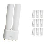 Confezione Multipack 10x Osram Dulux L 55W 830 | Luce Calda - 4-Pin