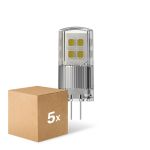 Confezione Multipack 5x Ledvance Performance LED Capsule Chiara G4 1.5W 200lm - 827 Bianco Molto Caldo | Sostitutiva 20W