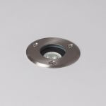 Faretti A Terra Meillion Acciaio Inossidabile Argento 3W 150lm - 830 Luce Calda -  