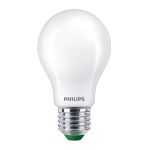 Philips MASTER LED Bulbo Ultra Efficient E27 Pera Ghiaccio 4W 840lm - 827 Bianco Molto Caldo | Sostitutiva 60W