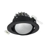 Philips Faretti LED Greenspace Accent Cardanic Aluminium Nero 31W 4000lm 36D - 830 Luce Calda -  | 163mm - IP20 - Interact Dimmerabile