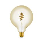 Eglo Connect.Z Smart LED Globe E27 Filamento Ambra 4.9W 360lm - 827-865 Regolabile Bianca | Dimmerabile - Sostitutiva 25W