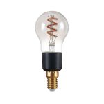 Eglo Connect.Z Smart LED Sferica E14 Filamento Smokey 4W 150lm - 820 Bianco Molto Caldo | Dimmerabile - Sostitutiva 15W