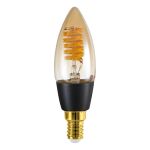 Eglo Connect.Z Smart LED Candela E14 Filamento Ambra 4.9W 320lm - 827-865 Regolabile Bianca | Dimmerabile - Sostitutiva 25W