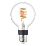 Eglo Connect.Z Smart LED Globe E27 Filamento Chiara 4.9W 400lm - 830 Luce Calda -  + RGB | Dimmerabile - Sostitutiva 40W