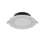 Noxion Downlight LED Hera Piatto Incasso Bianca 15W 1500lm 80D - 827-830-840 CCT | 166mm - Ritaglio 144mm
