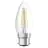 Ledvance Classic Performance LEDbulb B22d Candela Filamento Chiara 4W 470lm - 827 Bianco Molto Caldo | Sostitutiva 40W