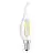 Ledvance Classic LED E14 Candela Filamento Chiara 4W 470lm - 827 Bianco Molto Caldo | Sostitua 40W