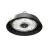 Highbay LED ALBIOR Acciaio Nero 100W 17000lm 90D - 757 Bianco Freddo | IP65 - con Sensore di movimento e luce 