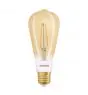 Ledvance Smart+ Zigbee E27 Edison Classic Filamento Oro 6W 680lm - 825 Bianco Molto Caldo | Dimmerabile - Sostitutiva 50W