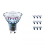 Confezione Multipack 10x Philips MASTER LEDspot ExpertColor GU10 PAR16 3.9W 265lm 25D - 927 Bianco Molto Caldo | Miglior resa cromatica - Dimmerabile - Sostitutiva 35W