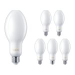 Confezione Multipack 6x Philips TrueForce Core LED E27 HPL/SON Ghiaccio 18W 3000lm 300D - 830 Luce Calda | Sostitutiva 80W