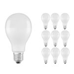 Confezione Multipack 10x Ledvance CLASSIC LED E27 Pera Ghiaccio 19W 2452lm - 827 Bianco Molto Caldo | Sostitutiva 150W