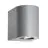 Nordlux Canto 2 Luce Da Parete Aluminium Grigio Up & Down - 10.6W 500lm - 830 Luce Calda -  | IP44