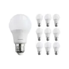 Confezione Multipack 10x Noxion Pro LED E27 Pera Ghiaccio 9W 806lm - 822-827 Dim To Warm | Dimmerabile - Sostitutiva 60W