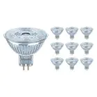 Confezione Multipack 10x Ledvance Performance Faretti LED Riflettore GU5.3 MR16 6.5W 621lm 36D - 830 Luce Calda | Sostitutiva 50W