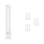 Confezione Multipack 10x Ledvance Dulux-L LED 8W - 830 Luce Calda -  | Sostitutiva 18W