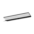 Ledvance Reglette LED Undercabinet Panel Senza Bordi Nero 5W 220lm - 830 Luce Calda -  | 30cm - Telecomando