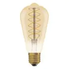 Ledvance Vintage 1906 LED E27 Pera Oro 7W 600lm - 822 Bianco Molto Caldo | Dimmerabile - Sostitua 48W