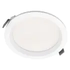 Ledvance Downlight LED Comfort Opale Aluminium Bianca 18W 2160lm 95D - 930 Luce Calda -  | Ritaglio 150mm - IP44 - Miglior Resa Cromatica - Dali Dimmerabile
