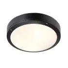 Nordlux Desi 28 Luce da soffitto Aluminium Nero | 275mm - IP44 - Adatto per 2x E27