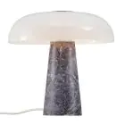 DFTP by Nordlux Glossy Lampada Da Tavolo Marmo e Vetro Grigio | 320mm - Adatto per E27