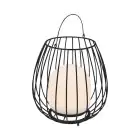 Nordlux Jim To-Go Portable Luce a batteria Metallo Nero 3W 300lm - 827 Bianco Molto Caldo | A 3 Livelli Dimmerabile 