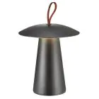 Nordlux Ara Luce a batteria Aluminium Nero 2W 240lm - 830 Luce Calda -  | Dimmerabile Touch