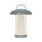 Nordlux Mirano Lampada Da Tavolo Metallo e Vetro Verde 3W 150lm - 830 Luce Calda -  | A 3 Livelli Dimmerabile