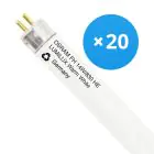 Confezione Multipack 20x Osram Lumilux T5 FH HE 14W - 830 Luce Calda | 55cm