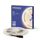 Noxion Strisce LED Naga 5 Metro IP20 SMD2835/60 24V 4.8W/m 930 /8mm/100mm + DC Cavo