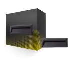 Luce Da Parete Chester PC Antracite 2W 100lm - 830 Luce Calda -  