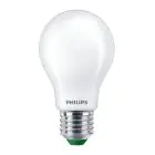 Philips MASTER LED Bulbo Ultra Efficient E27 Pera Ghiaccio 4W 840lm - 827 Bianco Molto Caldo | Sostitutiva 60W