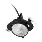 Philips Faretti LED Greenspace Accent Elbow Aluminium Nero 31W 3900lm 36D - 930 Luce Calda -  | 163mm - IP20 - Miglior Resa Cromatica - Interact Dimmerabile