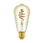Eglo Connect.Z Smart LED Edison E27 Filamento Ambra 4.9W 360lm - 827-865 Regolabile Bianca | Dimmerabile - Sostitutiva 25W