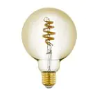 Eglo Connect.Z Smart LED Globe E27 Filamento Ambra 4.9W 360lm - 827-865 Regolabile Bianca | Dimmerabile - Sostitutiva 25W