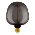 Eglo LED Globe E27 Filamento Smokey 4W 40lm - 820 Bianco Molto Caldo | Dimmerabile - Sostitutiva 15W